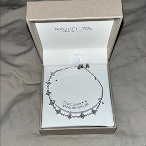 Rachel Zoe Silver Cubic Zirconia Bracelet